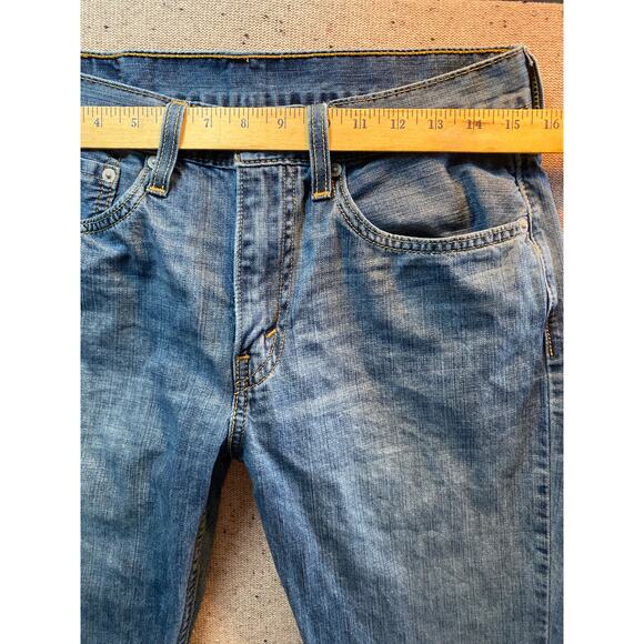 Levi's 527 31x30 Men's Blue Jeans 100% Cotton - Picture 2 of 9